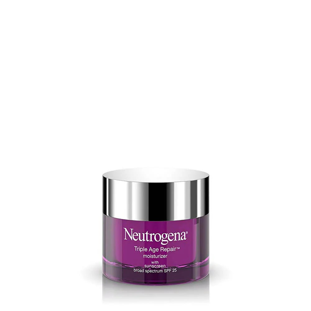 Neutrogena Triple Age Repair Anti Wrinkle Daily Facial Moisturizer With Spf 25 - 48 gm