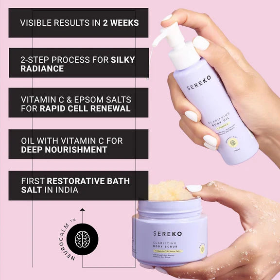 SEREKO Vitamin C Body Exfoliating Kit - kit
