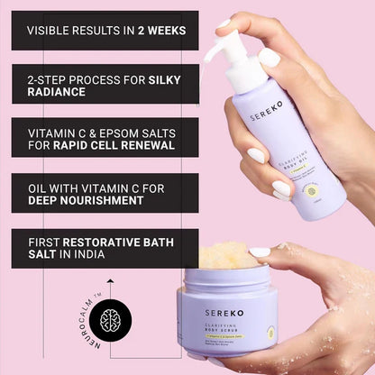 SEREKO Vitamin C Body Exfoliating Kit - kit