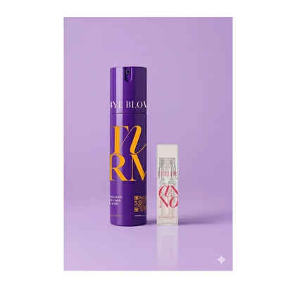 Antinorm Bye Bye Blow Dry Hair Serum and Fuller Without Filler Lip Balm Combo - combo