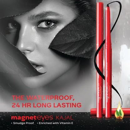 Faces Canada Magneteyes Kajal Stick - Black - 0.35 gm