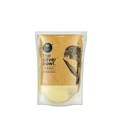 Vijaya Traditional Recipes The Silver Bowl Jowar (Sorghum) Rava - 500 gm - Pack of 2