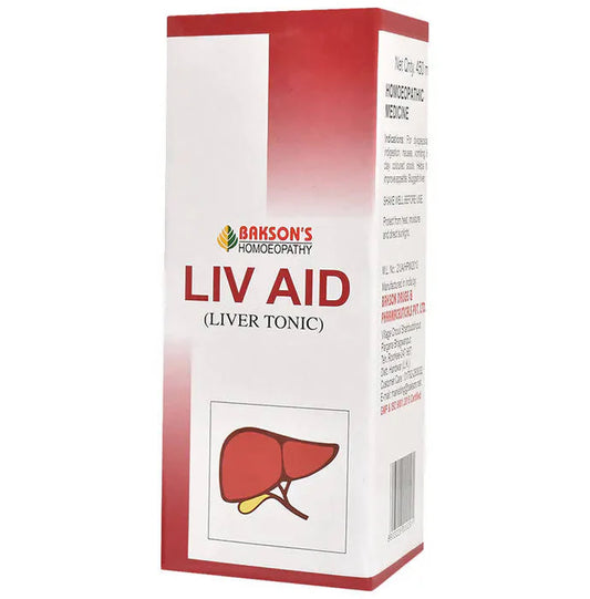 Bakson's Homeopathy Liv Aid Liver Tonic