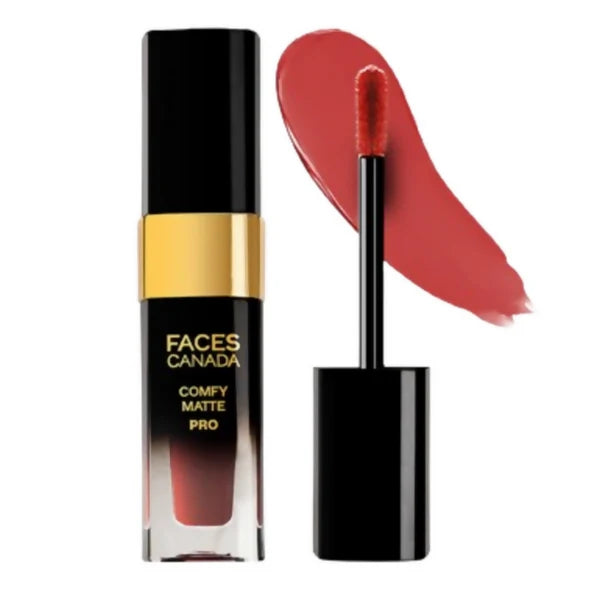 Faces Canada Comfy Matte Pro Liquid Lipstick - Umber Fix 10 - 5.5 ml
