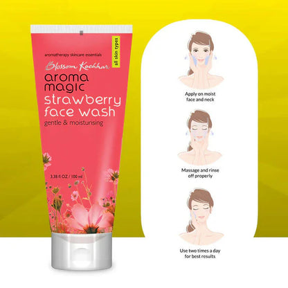 Blossom Kochhar Aroma Magic Strawberry Face Wash - 100 ml