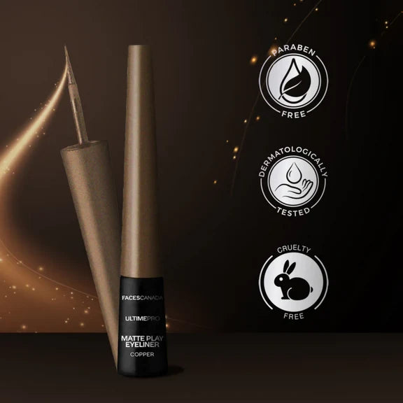 Faces Canada Ultime Pro Matte Play Eyeliner - Copper - 2.5 ml