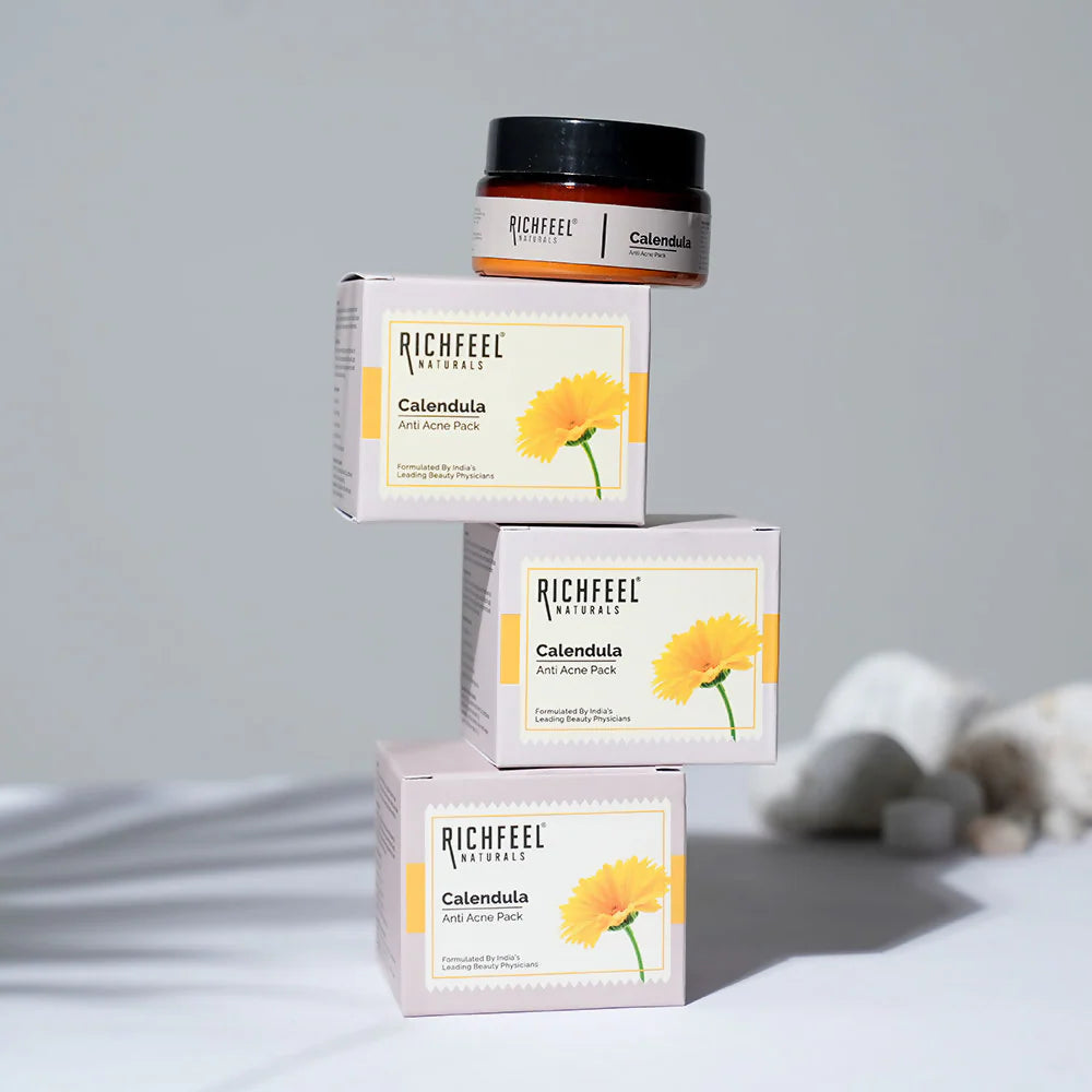 Richfeel Calendula Anti-Blemish Cream - Soothing Echinacea - 50 gm