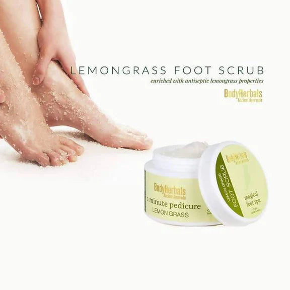 BodyHerbals 1 minute pedicure Lemongrass - 125 gm