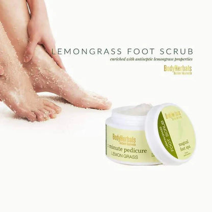 BodyHerbals 1 minute pedicure Lemongrass - 125 gm