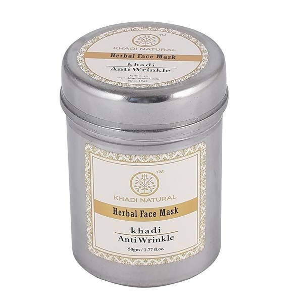 Khadi Natural Anti Wrinkle Herbal Face Mask - 50 gm