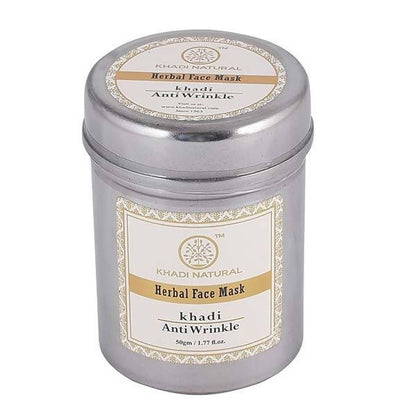 Khadi Natural Anti Wrinkle Herbal Face Mask - 50 gm