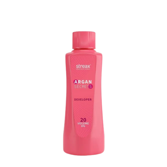 Streax Professional Developer For Argan Secrets Colourant - 20 Volume 6% - 250 ml