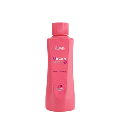 Streax Professional Developer For Argan Secrets Colourant - 20 Volume 6% - 250 ml