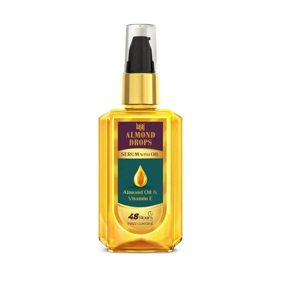 Bajaj Almond Drops Serum With Oil For Hair - 50 ml