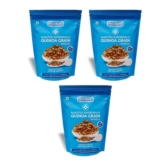 Keeros Quinoa Grain Super Snack (Sugar Free)