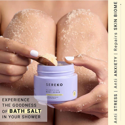 Sereko Clarifying Gentle Exfoliation Body Scrub - 100 gm