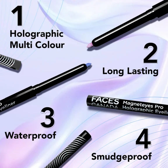 Faces Canada Magneteyes Pro Holographic Eyeliner - Earthy Wonder 04 - 0.25 gm