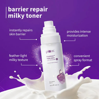 Plum CeraSense TM Milky Toner For Barrier Repair & Hydration