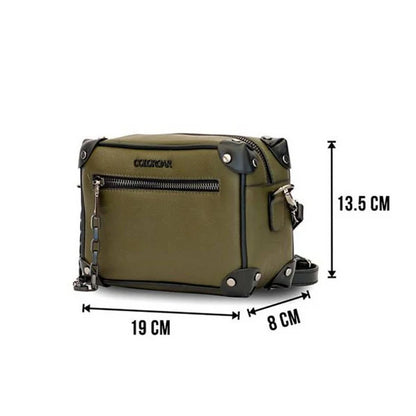 Colorbar Pouch The Classic Crossbody - Olive - 1 Pouch