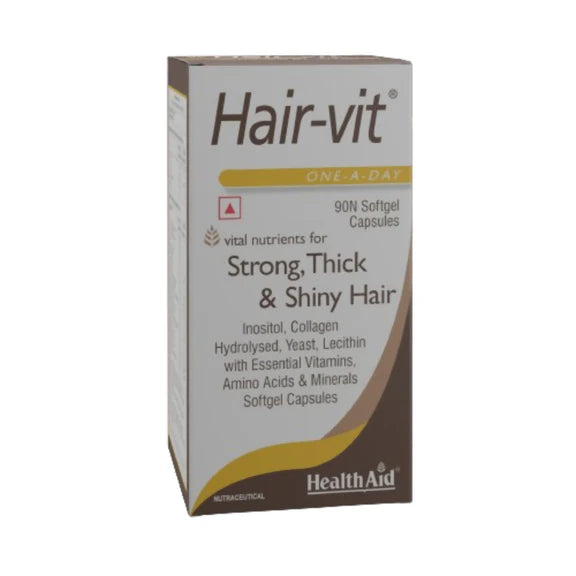 HealthAid Hair-vit (Multivitamins for Hair) Capsules - 30 caps