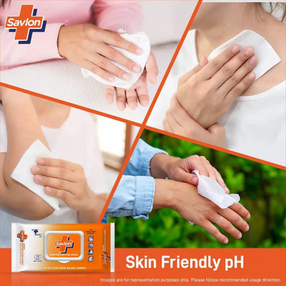 Savlon Germ Protection Wipes - 72 Wipes