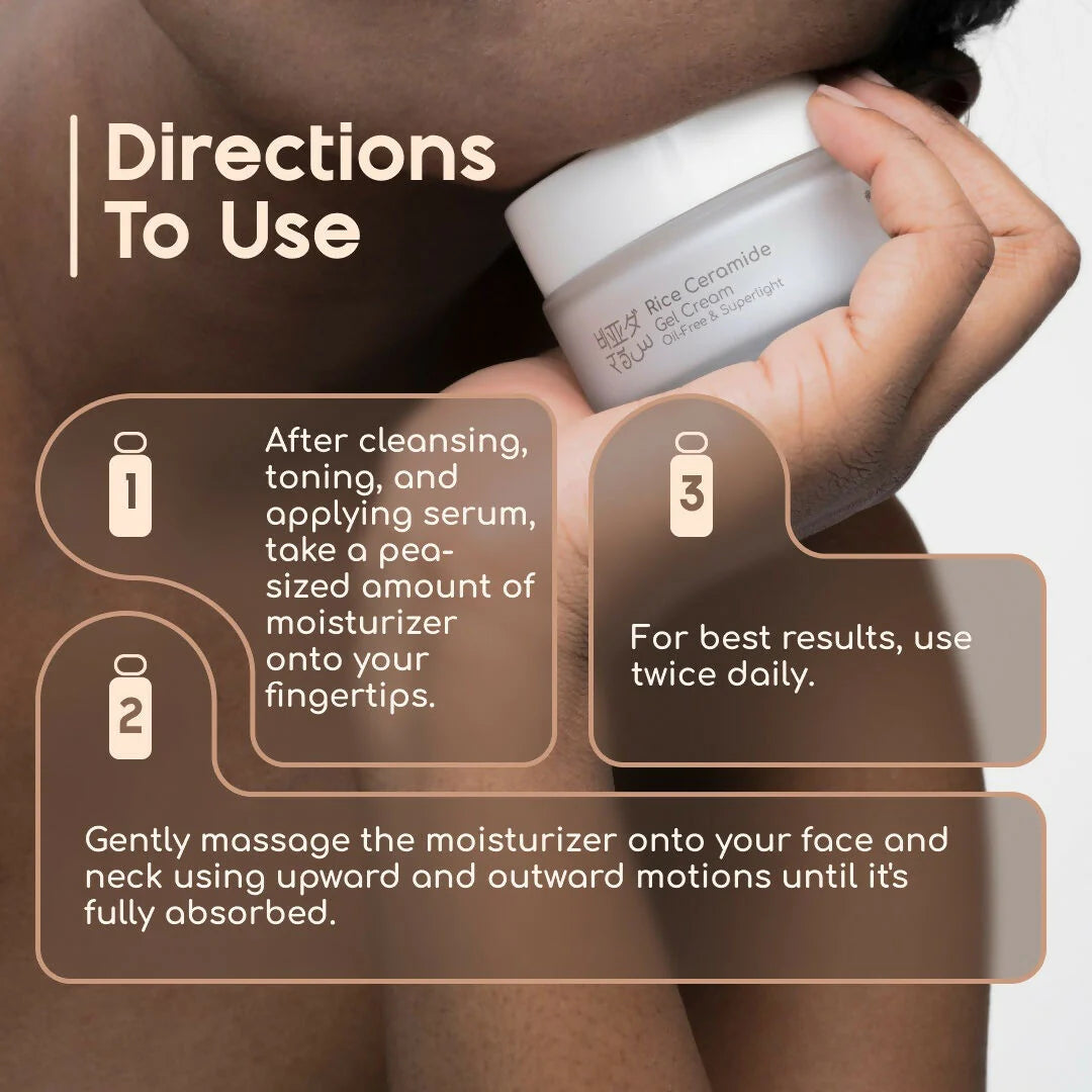 Beyond Rice Oil-Free Rice Ceramide Gel Cream - 50 gm