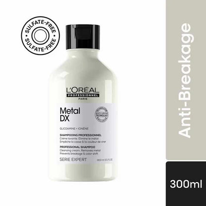 L’Oreal Professionnel Metal DX Anti-Metal Sulfate-Free, Cleansing Cream Shampoo - 300 ml