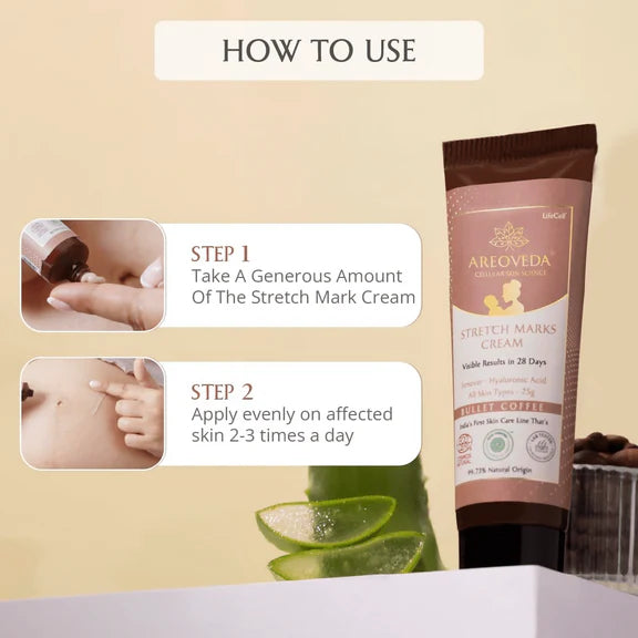 AreoVeda Stretch Marks Cream - 25 gm