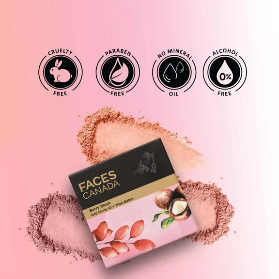 Faces Canada Berry Blush - Love Vibes Only 03 - 4 gm