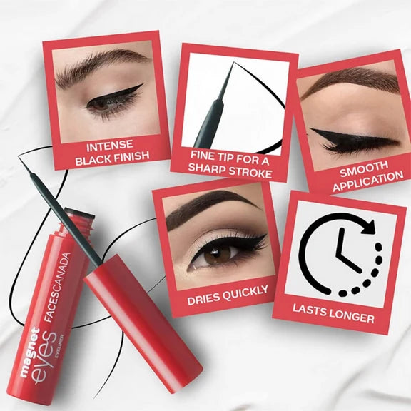 Faces Canada Magneteyes Range Trio Pack - Black - combo