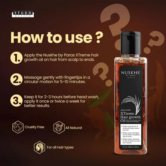 Nuskhe By Paras Xtreme Hair Growth Oil - 200 ml