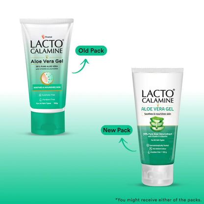 Lacto Calamine Aloe Vera Gel Face Moisturizer - 150 gm