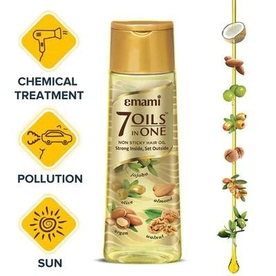Emami 7 Oils in One Damage Control Hair Oil - 200 ml