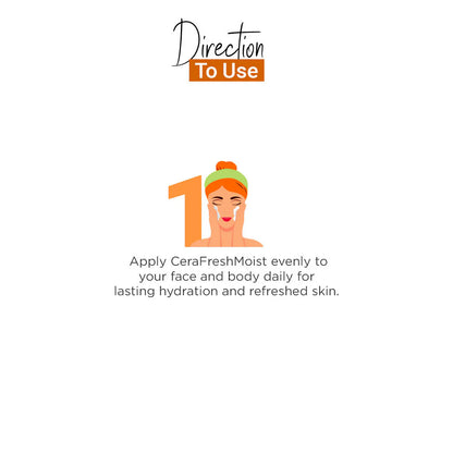 Vedic Line Cerafresh Moist Daily Moisturizer - 200 ml