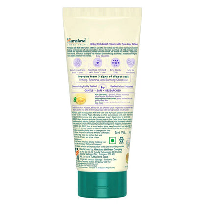 Himalaya Herbals Baby Rash Relief Cream with Pure Cow Ghee - 50 gm