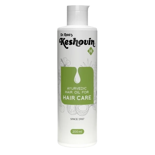 Dr. Rao's Keshovin -H Ayurvedic Hair Growth Oil - 200 ml