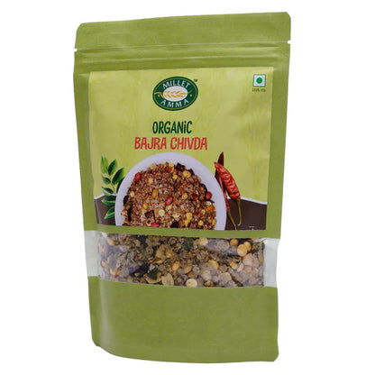 Millet Amma Organic Bajra Chivda Namkeen - 200 gm