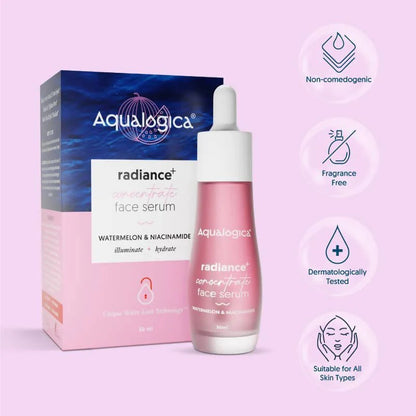 Aqualogica Radiance+ Concentrate Face Serum - 30 ml