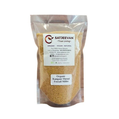 Satjeevan Organic Kangani Foxtail Millet - 500 gm