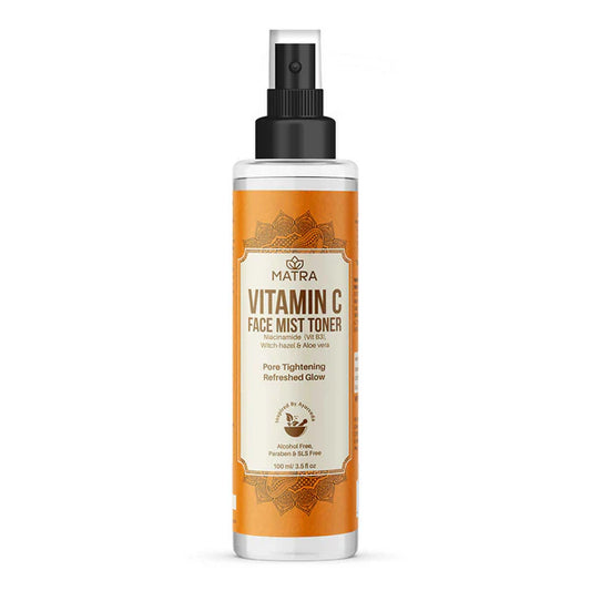 Matra Vitamin C Face Mist Toner with Niacinamide (vit B3) Witch Hazel And Aloe Vera - 100 ml