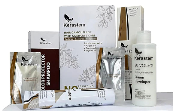 Kerastem Hair Color Dark Brown No 3 - 150 ml