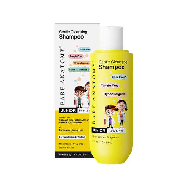 Bare Anatomy Junior Gentle Cleansing Shampoo For Kids - 250 ml