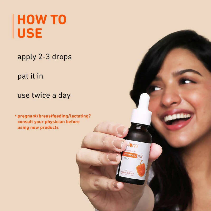 Plum Mandarin & Vitamin C Serum - 10 ml