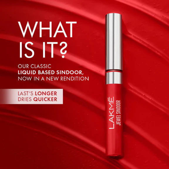 Lakme Forever Matte Sindoor, Long Lasting, Smudgeproof - Red - 5 ml