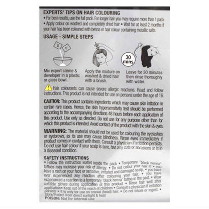 Godrej Expert Rich Creme Hair Natural Black Colour - Pack of 2
