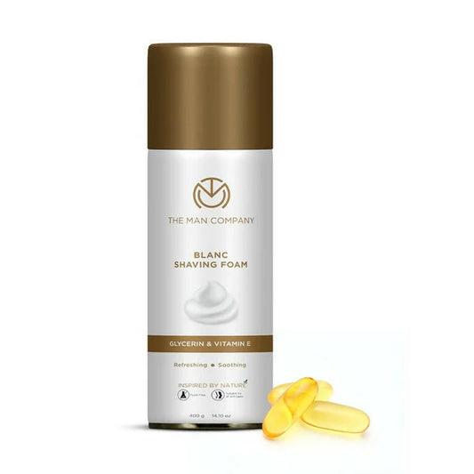 The Man Company Blanc Shaving Foam - 400 gm
