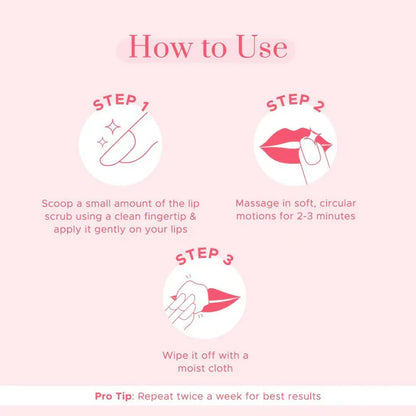 PureSense Strawberry Slush Lip Scrub - 5 ml