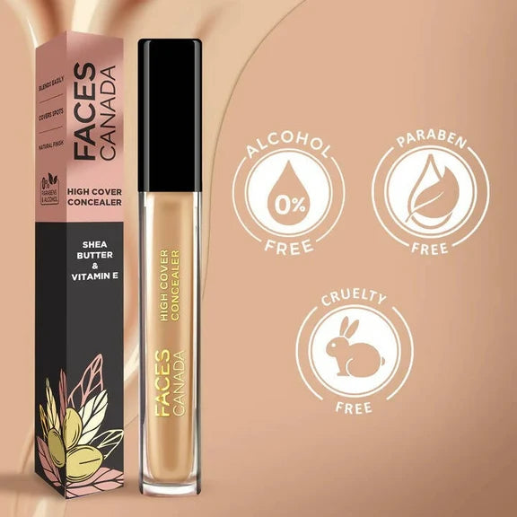Faces Canada High Cover Concealer-Walnut Spice 05 - 4 ml