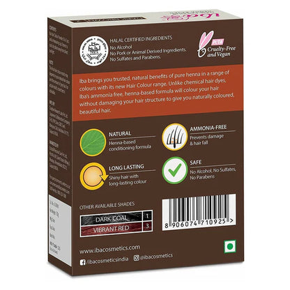 Iba Hair Color - Dark Brown - 70 gm