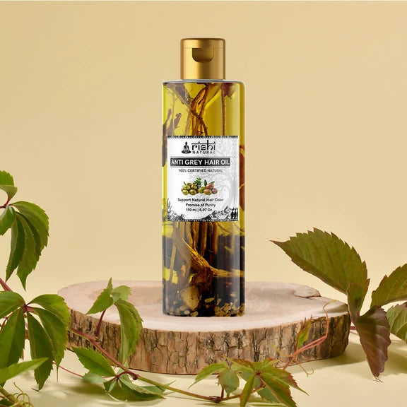 Rishi Natural Anti Grey Hair Oil - 150 ml
